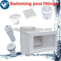.White color swimming pool skimmer / plastic swimming pool accessories